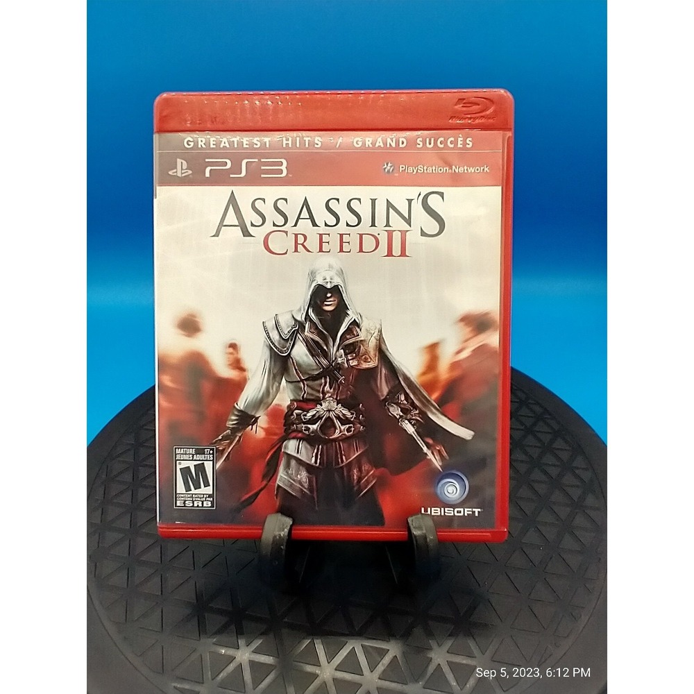 Assassin's Creed 2 II Sony PlayStation 3 2009 CIB PS3 Greatest Hits BLUS 30364